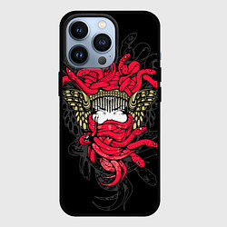 Чехол для iPhone 13 Pro Горгона Медуза, цвет: 3D-черный