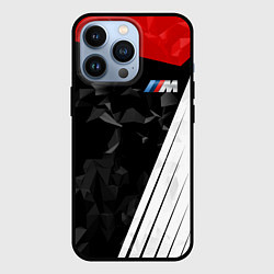 Чехол для iPhone 13 Pro BMW M: Poly Sport, цвет: 3D-черный