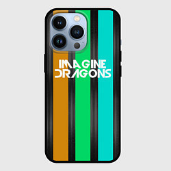 Чехол для iPhone 13 Pro Imagine Dragons: Evolve Lines, цвет: 3D-черный