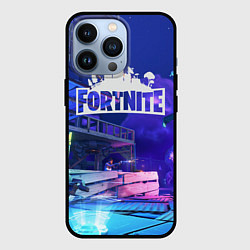 Чехол для iPhone 13 Pro Fortnite Studio, цвет: 3D-черный