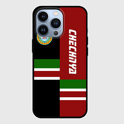 Чехол для iPhone 13 Pro Chechnya, Russia, цвет: 3D-черный