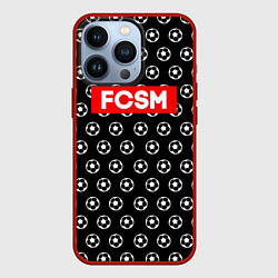 Чехол для iPhone 13 Pro FCSM Supreme, цвет: 3D-красный