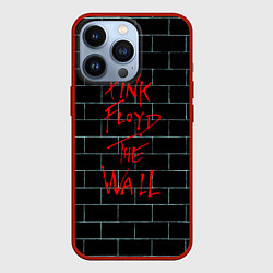 Чехол для iPhone 13 Pro Pink Floyd: The Wall, цвет: 3D-красный