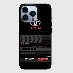 Чехол для iPhone 13 Pro Toyota TRD, цвет: 3D-черный