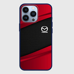 Чехол для iPhone 13 Pro Mazda: Red Sport, цвет: 3D-тёмно-синий