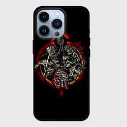 Чехол для iPhone 13 Pro Berserk Devils, цвет: 3D-черный