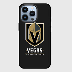 Чехол для iPhone 13 Pro Vegas: Golden Knights, цвет: 3D-черный