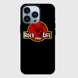 Чехол для iPhone 13 Pro Rock for Life, цвет: 3D-черный