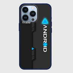 Чехол для iPhone 13 Pro RK800 Android, цвет: 3D-тёмно-синий