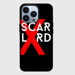 Чехол для iPhone 13 Pro Scarlxrd Logo, цвет: 3D-черный