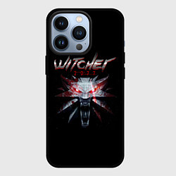 Чехол для iPhone 13 Pro Witcher 2077, цвет: 3D-черный