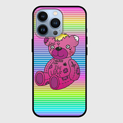 Чехол для iPhone 13 Pro Lil Peep Bear, цвет: 3D-черный