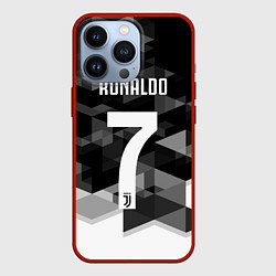 Чехол для iPhone 13 Pro CRonaldo 7, цвет: 3D-красный