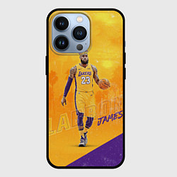 Чехол для iPhone 13 Pro LeBron James: NBA Star, цвет: 3D-черный