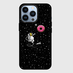Чехол для iPhone 13 Pro Homer Spaceman, цвет: 3D-черный