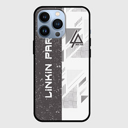Чехол для iPhone 13 Pro Linkin Park: Grey Form, цвет: 3D-черный