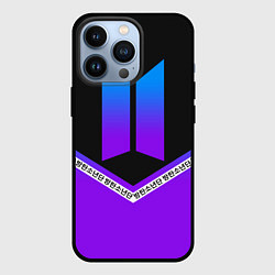 Чехол для iPhone 13 Pro BTS: Neon Symbol, цвет: 3D-черный