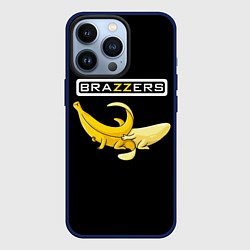 Чехол для iPhone 13 Pro Brazzers: Black Banana, цвет: 3D-тёмно-синий