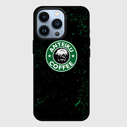 Чехол для iPhone 13 Pro Anteiku coffee sturbucks, цвет: 3D-черный