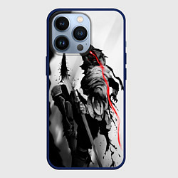 Чехол для iPhone 13 Pro Убийца Гоблинов, цвет: 3D-тёмно-синий