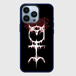Чехол для iPhone 13 Pro Ghostemane sign, цвет: 3D-тёмно-синий