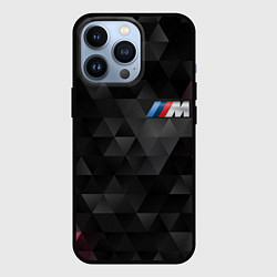 Чехол для iPhone 13 Pro BMW M: Polygon, цвет: 3D-черный