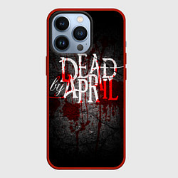 Чехол для iPhone 13 Pro Dead by April, цвет: 3D-красный