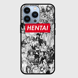 Чехол для iPhone 13 Pro HENTAI, цвет: 3D-черный