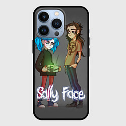 Чехол для iPhone 13 Pro Sally Face: Friends, цвет: 3D-черный