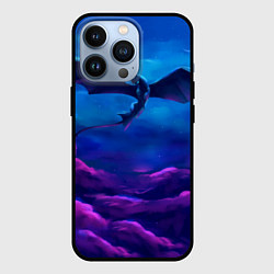 Чехол для iPhone 13 Pro Неоновая фурия, цвет: 3D-черный