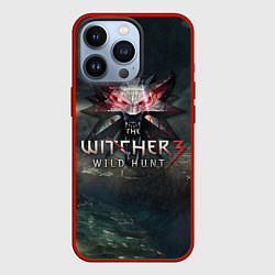 Чехол для iPhone 13 Pro The Witcher 3: Wild Hunt, цвет: 3D-красный