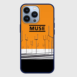 Чехол для iPhone 13 Pro Muse: Orange Mood, цвет: 3D-тёмно-синий