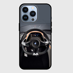 Чехол для iPhone 13 Pro BMW - salon, цвет: 3D-черный
