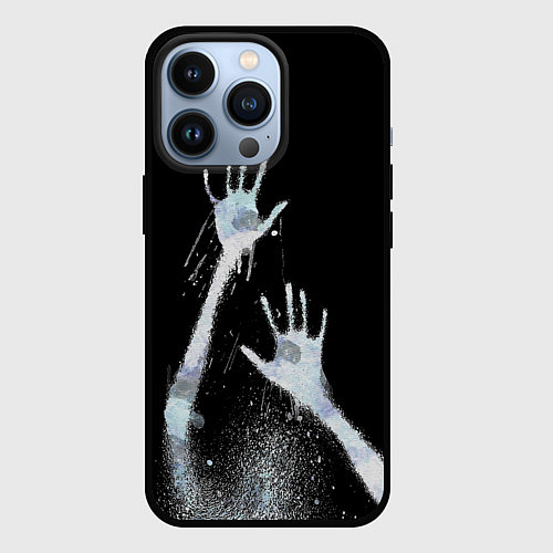 Чехол iPhone 13 Pro В Заперти / 3D-Черный – фото 1