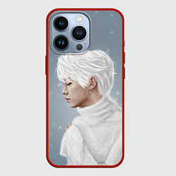 Чехол для iPhone 13 Pro Stray Kids, цвет: 3D-красный