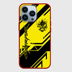 Чехол iPhone 13 Pro Cyberpunk 2077: Yellow Samurai