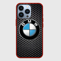 Чехол для iPhone 13 Pro BMW РЕДАЧ, цвет: 3D-красный