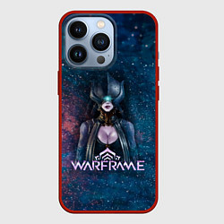 Чехол для iPhone 13 Pro Warframe game logo, цвет: 3D-красный