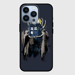 Чехол для iPhone 13 Pro Doctor Who, цвет: 3D-черный