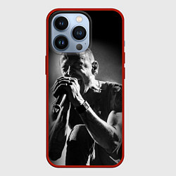 Чехол для iPhone 13 Pro Chester Bennington Linkin Park, цвет: 3D-красный