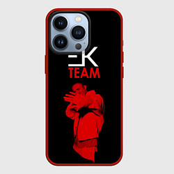 Чехол для iPhone 13 Pro ЕГОР КРИД TEAM, цвет: 3D-красный