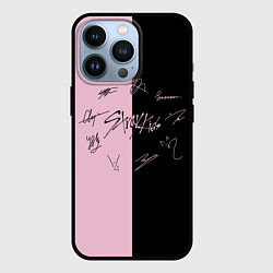 Чехол для iPhone 13 Pro STRAY KIDS, цвет: 3D-черный