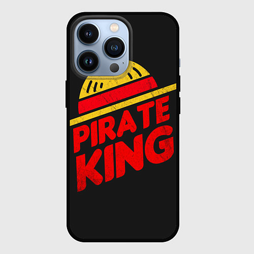 Чехол iPhone 13 Pro One Piece Pirate King / 3D-Черный – фото 1