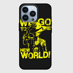 Чехол для iPhone 13 Pro One Piece We Go World, цвет: 3D-черный