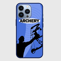 Чехол для iPhone 13 Pro Archery, цвет: 3D-тёмно-синий