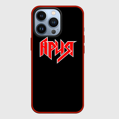 Чехол iPhone 13 Pro АРИЯ / 3D-Красный – фото 1