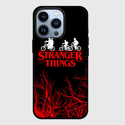 Чехол для iPhone 13 Pro STRANGER THINGS, цвет: 3D-черный