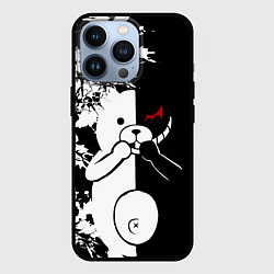 Чехол для iPhone 13 Pro Monokuma, цвет: 3D-черный