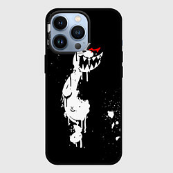 Чехол для iPhone 13 Pro Monokuma paint, цвет: 3D-черный