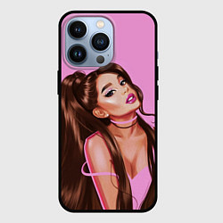 Чехол для iPhone 13 Pro Ariana Grande Ариана Гранде, цвет: 3D-черный